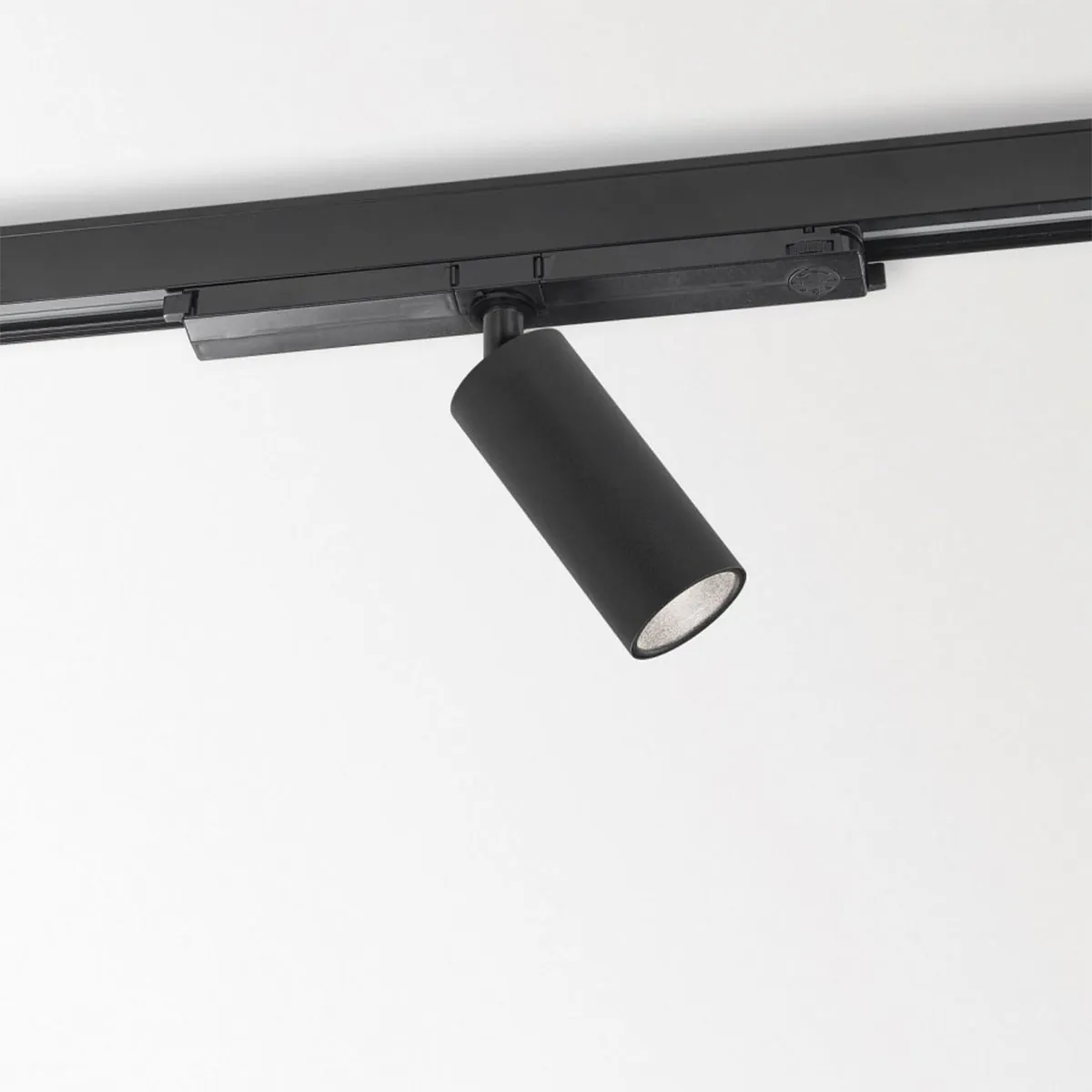 SPY 52 93045 ADM DIM5 Schienenstrahler, DALI dimmbar, Ø: 5,2 cm, Schwarz, Warmweiß 3000K, 45°