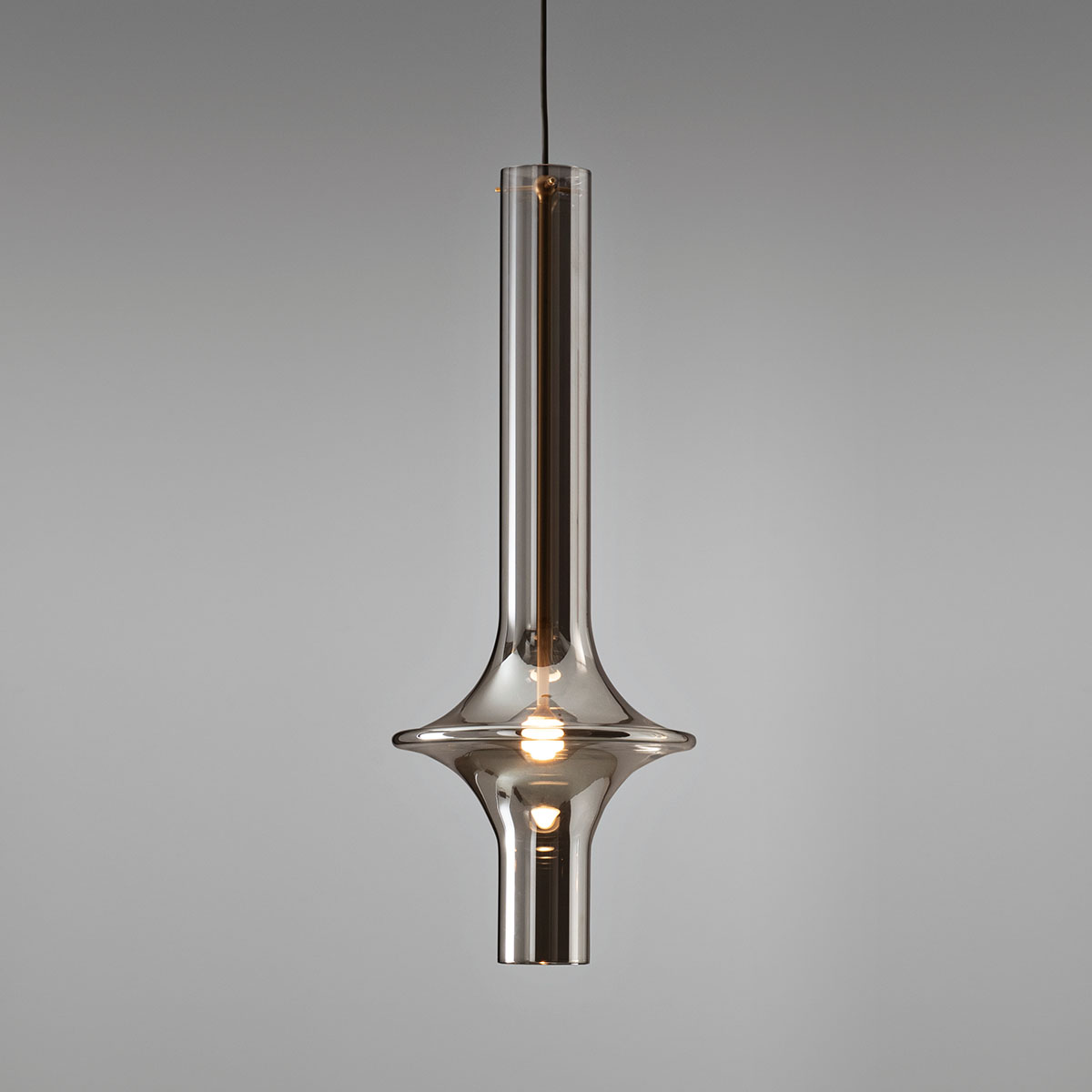 Wonder 1504-23 Pendelleuchte, Gold, Large, Rauchglas