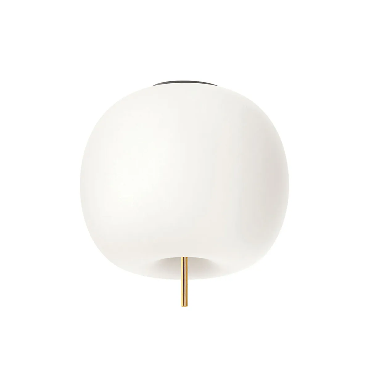 Kushi XL Deckenleuchte, Ø: 43 cm, Messing