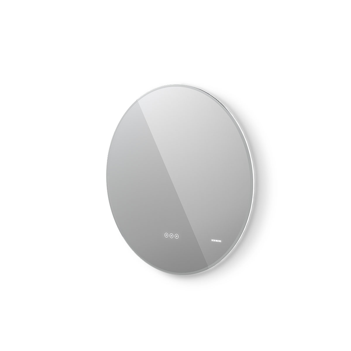 Exklusiver LED-Spiegel für Bad & Gäste-WC – Decor Walther Reflect 70 LED Spiegel mit Beleuchtung Badezimmer, Ø: 70 cm Stilvoller Spiegel mit Licht – Serie Reflect 90 LED Spiegel mit Beleuchtung Badezimmer, Ø: 90 cm von Decor Walther