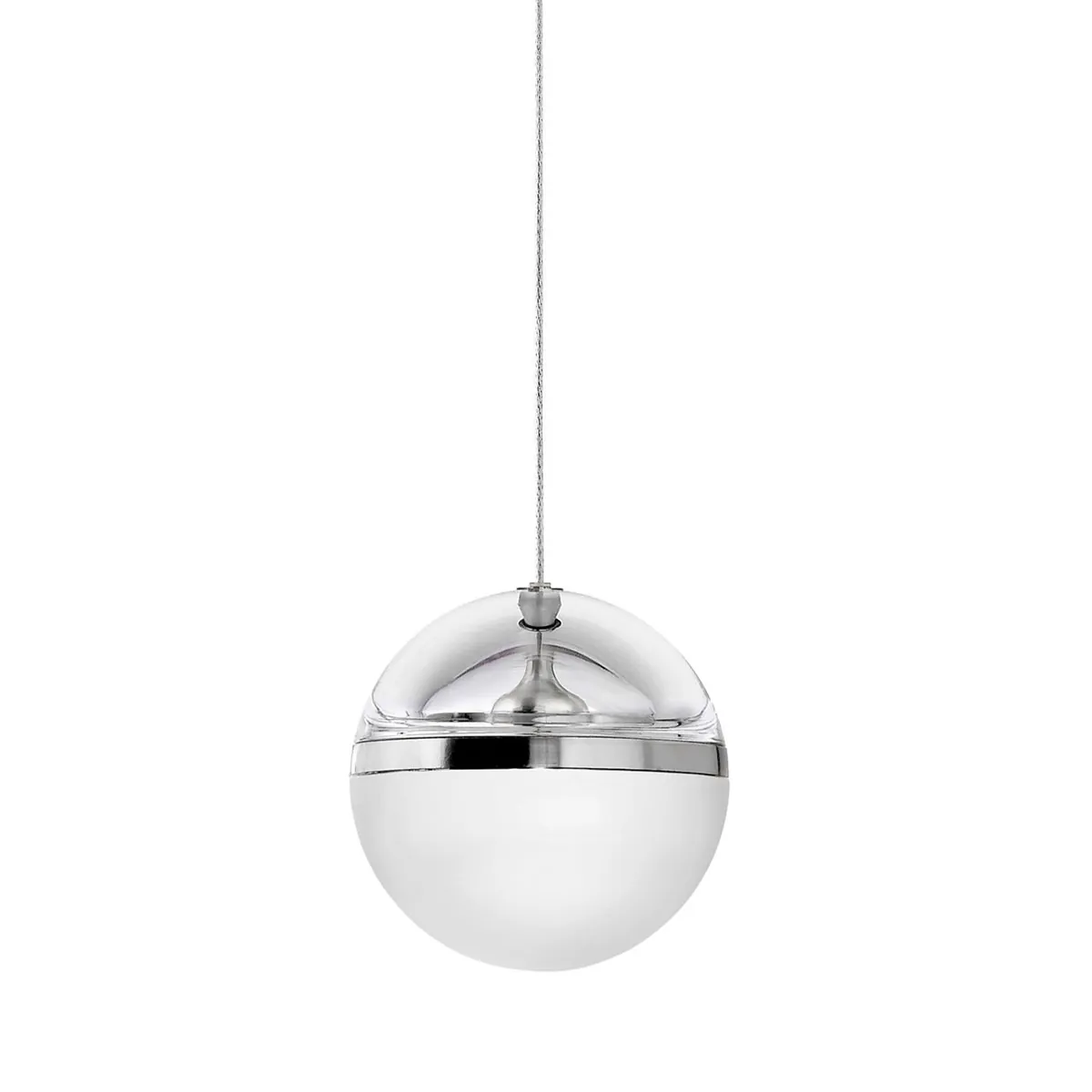 Limbus Modular Frosted Pendelleuchte, Ø: 12 cm, Aluminium eloxiert, Extra-Warmweiß 2700K