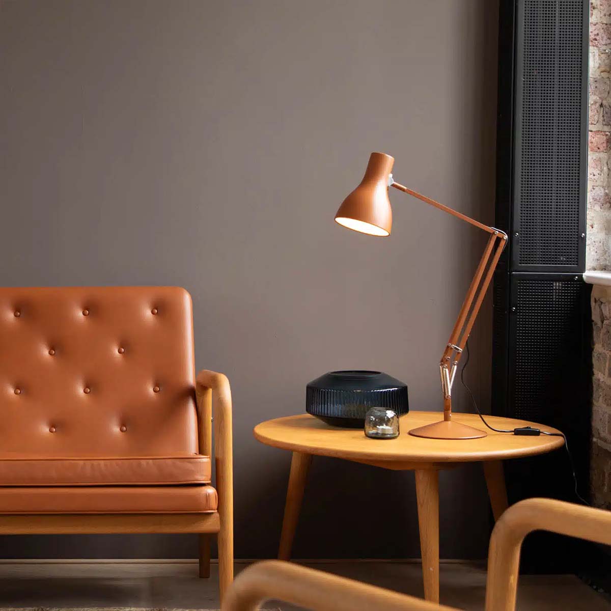 Anglepoise Type 75 Tischleuchte Margaret Howell Edition, H: 90 cm, Yellow Ochre Anglepoise Type 75 Tischleuchte Margaret Howell Edition, H: 90 cm, Sienna
