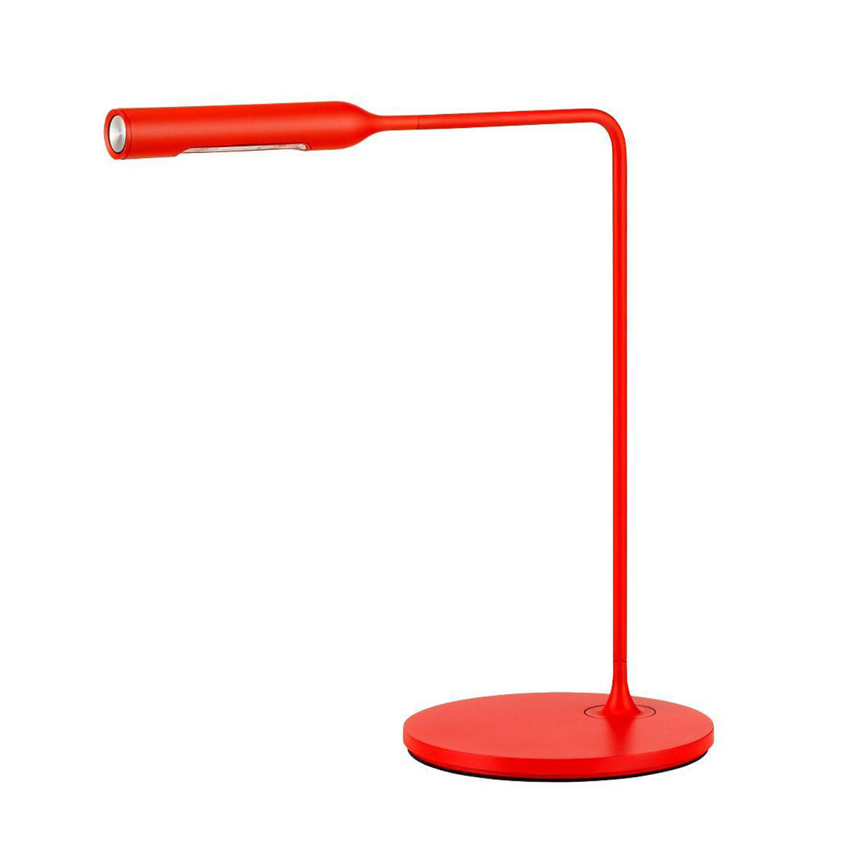Flo Desk Tischleuchte, H: 43 cm, Rot matt, Extra-Warmweiß 2700K