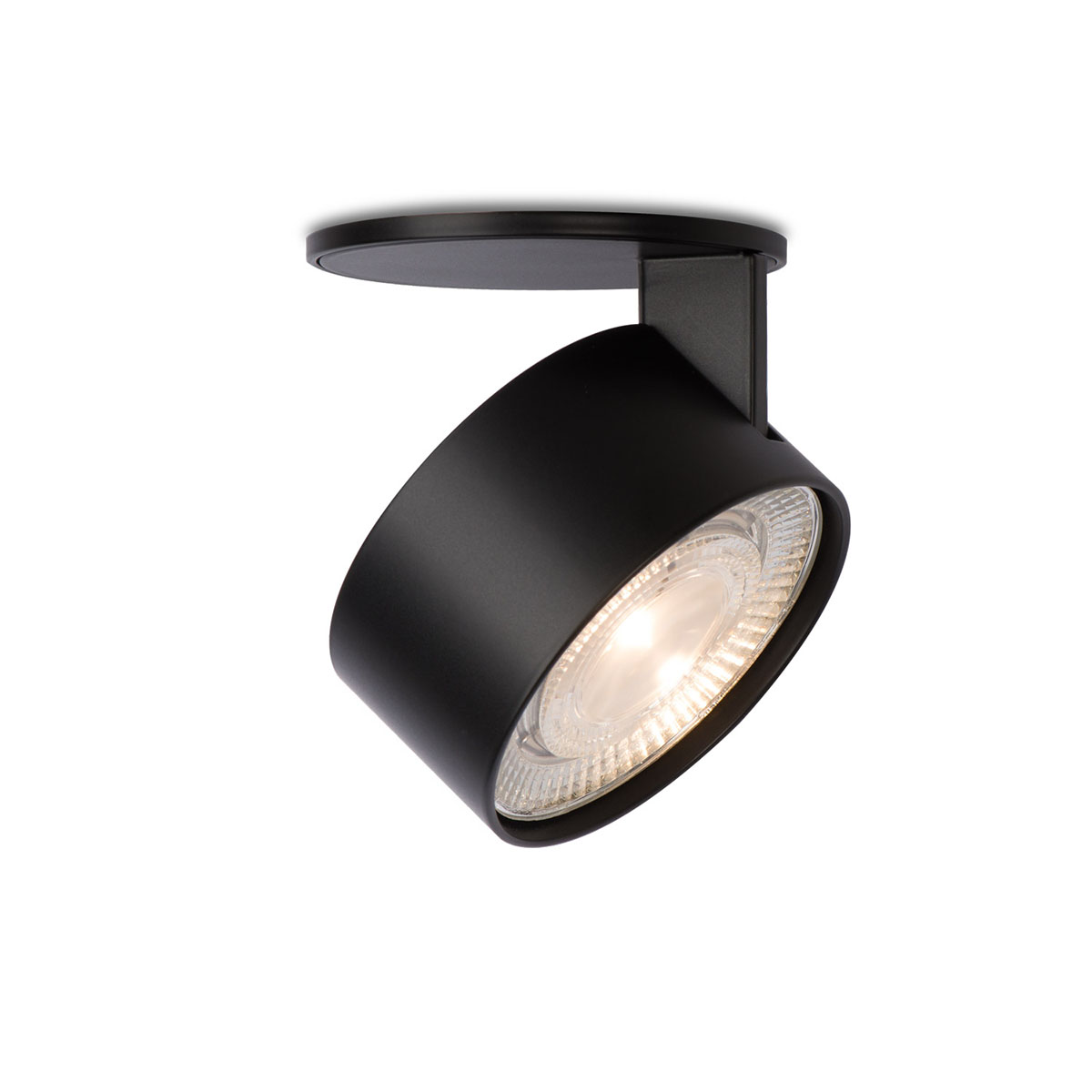 Wittenberg 4.0, wi4-eb-1r-kr Einbaustrahler, Schwarz matt, Extra-Warmweiß 2700K, Spot 12° Wittenberg 4.0, wi4-eb-1r-kr Einbaustrahler, Schwarz matt, Warmweiß 3000K, Flood 38°