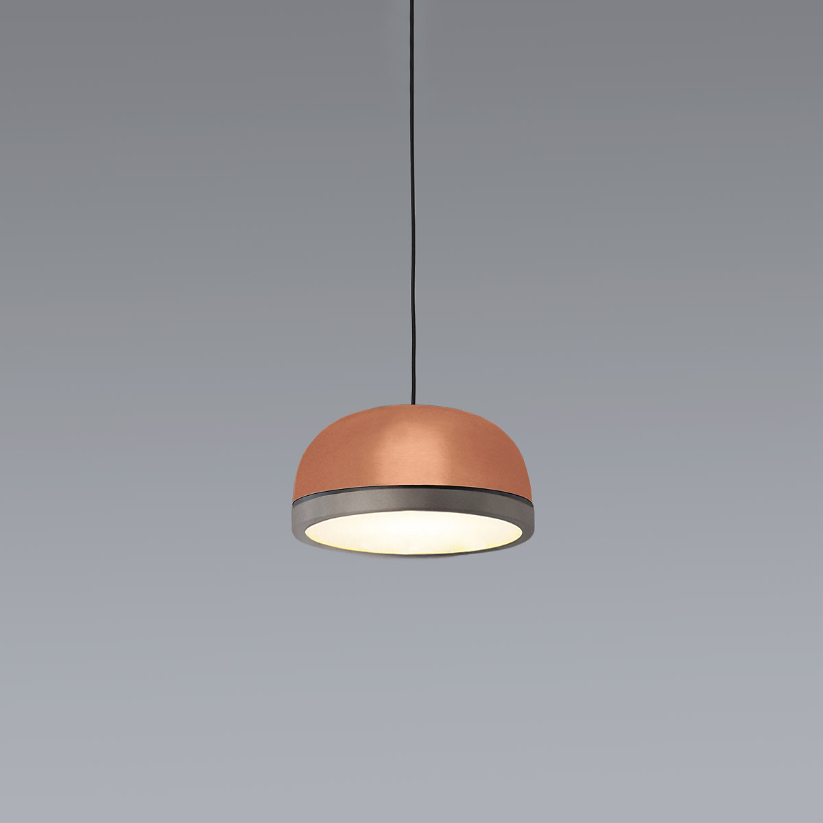 TOOY Molly 556.21 Pendelleuchte Ø: 15 cm Kupfer Zinn