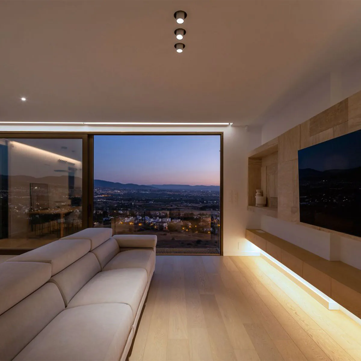 SPY 39 TRIMLESS 93040 Einbaustrahler, Ø: 8,2 cm, Klavier Schwarz, Warmweiß 3000K, 40°