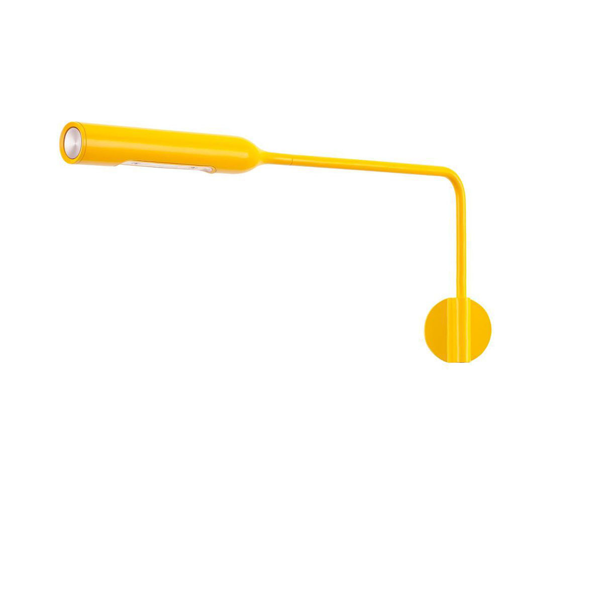 Flo Wall M Wandleuchte, Gelb matt, Extra-Warmweiß 2700K, ohne Kabel