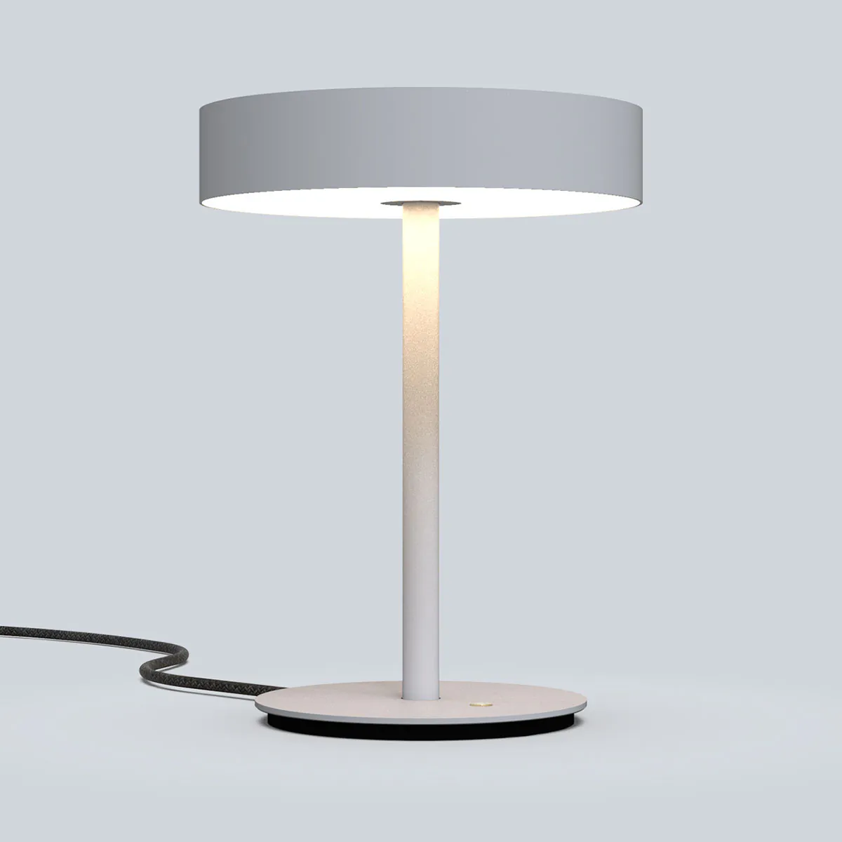 Tadeo 2 Tischleuchte, H: 33 cm, Grau