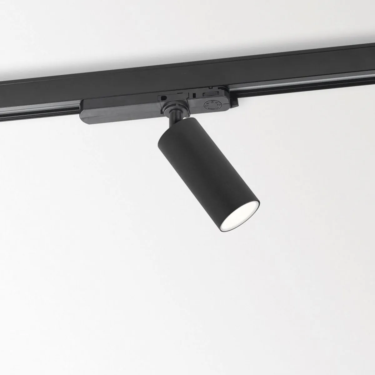 SPY 52 93045 ADM Schienenstrahler, Ø: 5,2 cm, Schwarz, Warmweiß 3000K, 45°