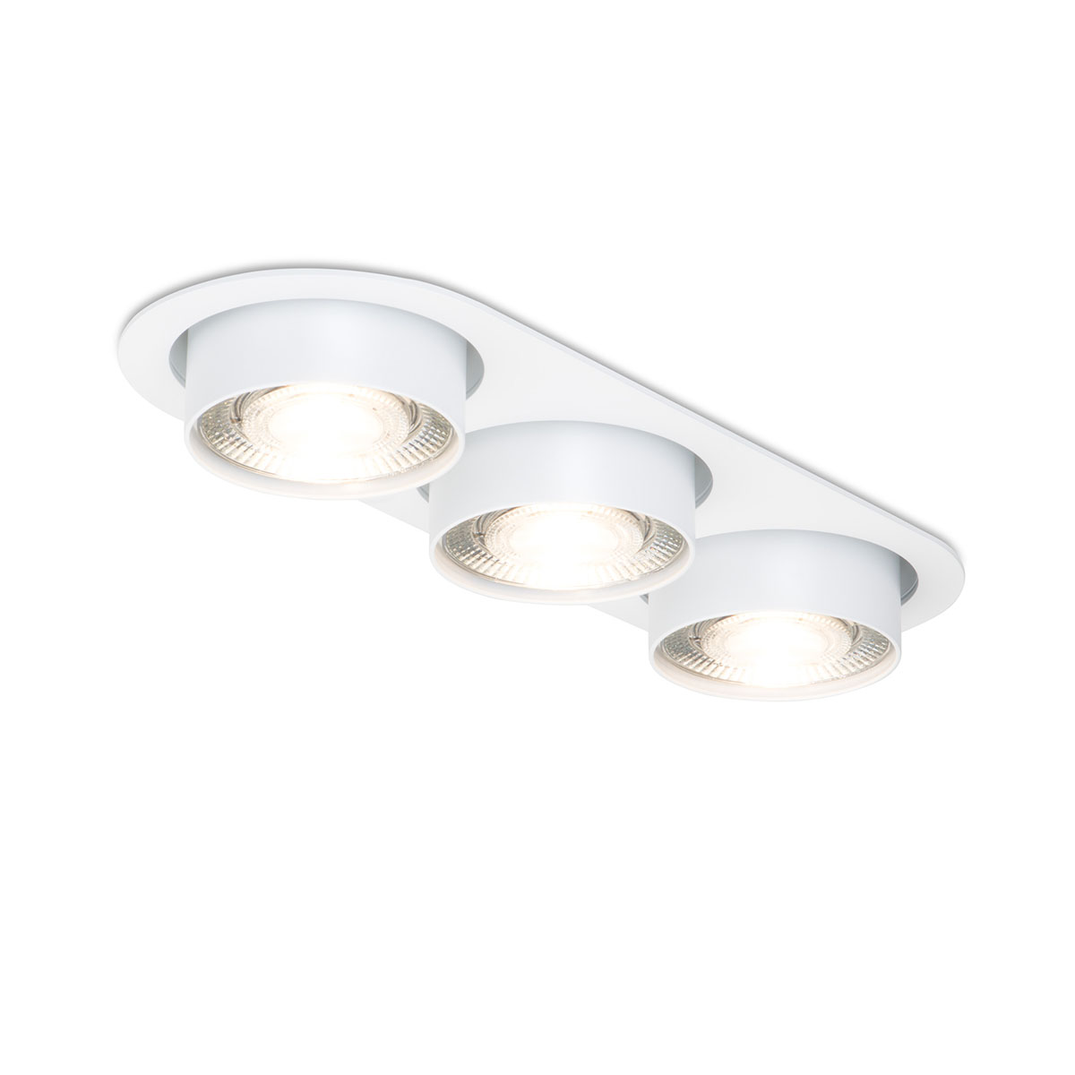 Wittenberg 4.0, wi4-eb-3ov Einbaustrahler, Weiß matt, Extra-Warmweiß 2700K, Spot 12° Wittenberg 4.0, wi4-eb-3ov Einbaustrahler, Weiß matt, Warmweiß 3000K, Flood 38°