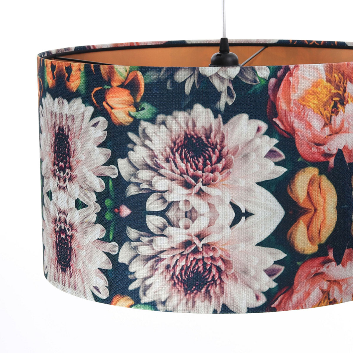 Pendelleuchte Portland Gardenia, Kupfer,  Ø: 60 cm