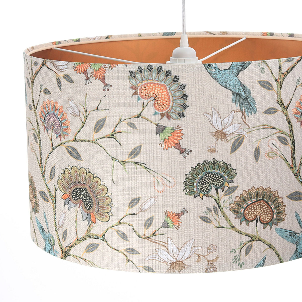 Pendelleuchte Portland Koliber, Kupfer,  Ø: 60 cm
