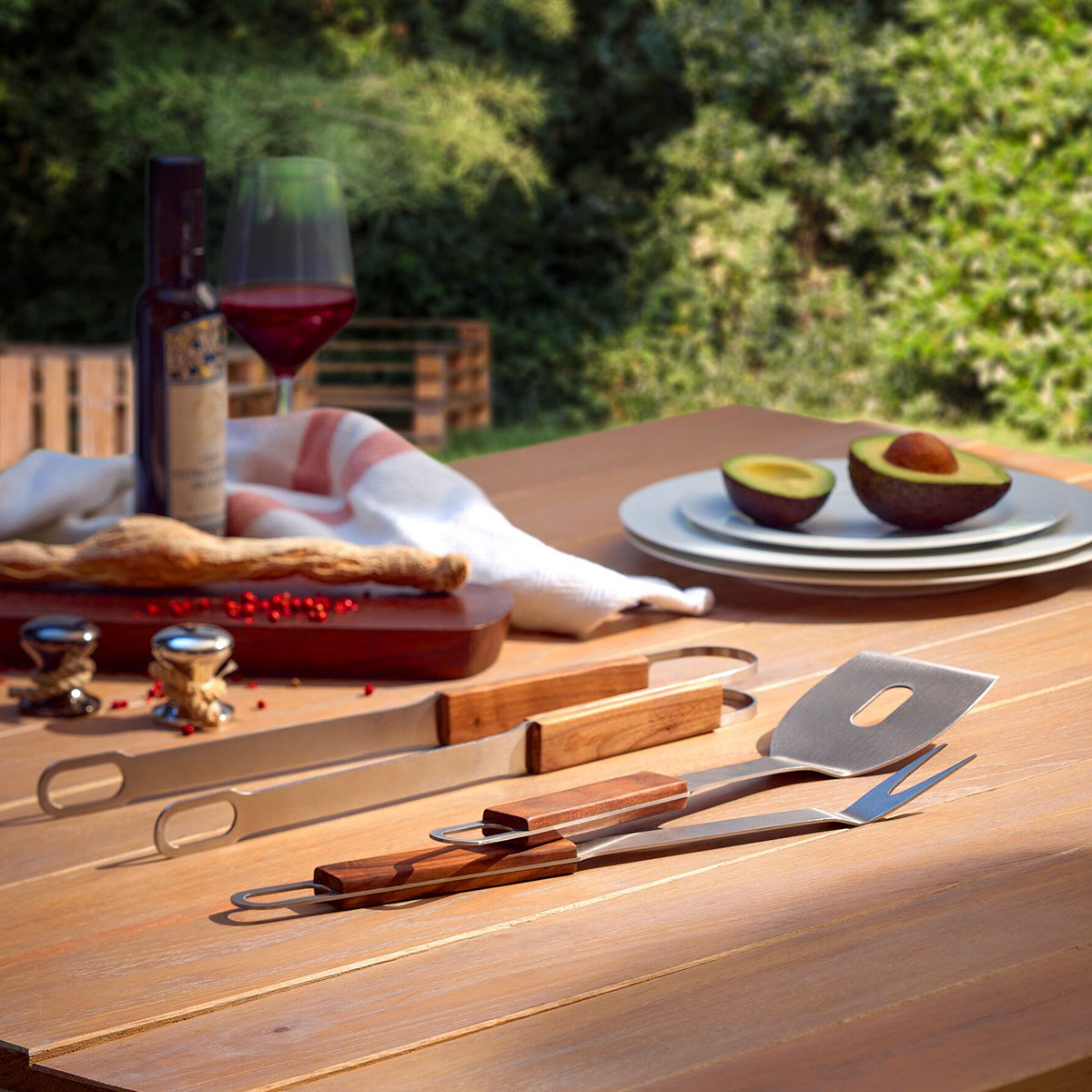 Brick BBQ Set, 3-teilig