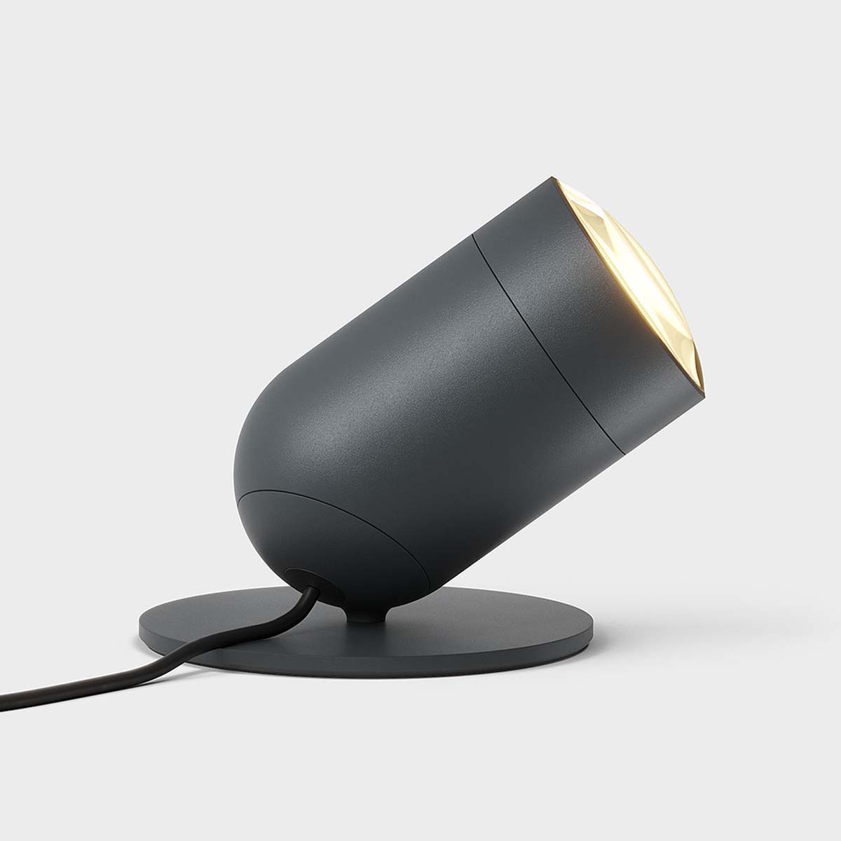 bik.4 base Bodenleuchte, Schuko Stecker, H: 21,2 cm, Anthrazit bik.4 base Bodenleuchte, Connect, H: 21,2 cm, Anthrazit