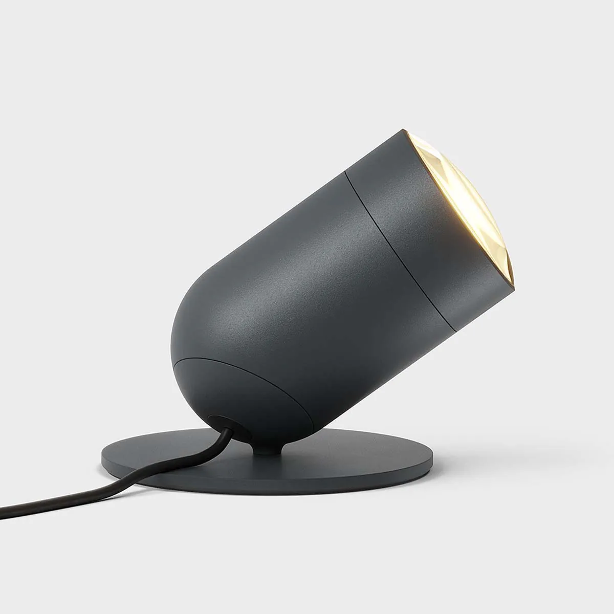 bik.4 base Bodenleuchte, Connect, H: 21,2 cm, Anthrazit