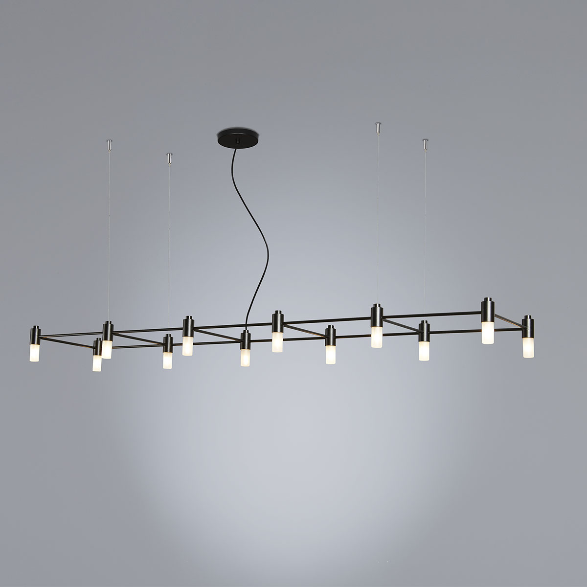 Quadrante 505.12 Pendelleuchte 12-flammig, Quadrante 505.12 Pendelleuchte 12-flammig,
