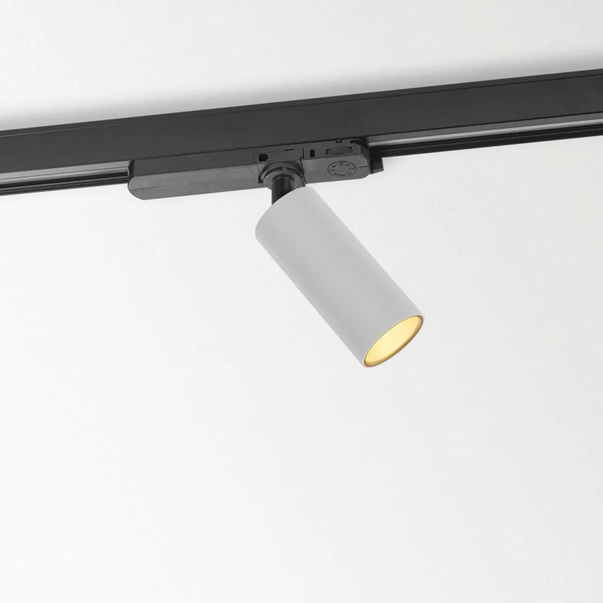 SPY 52 93045 ADM Schienenstrahler, Ø: 5,2 cm, Weiß, Warmweiß 3000K, 45°