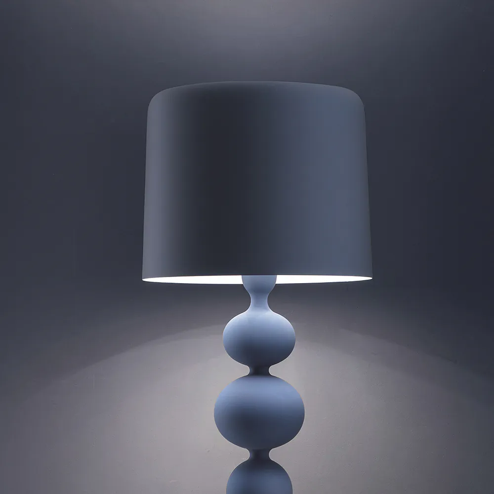 Eva STL3+1 Stehleuchte, H: 180 cm, Blattsilber