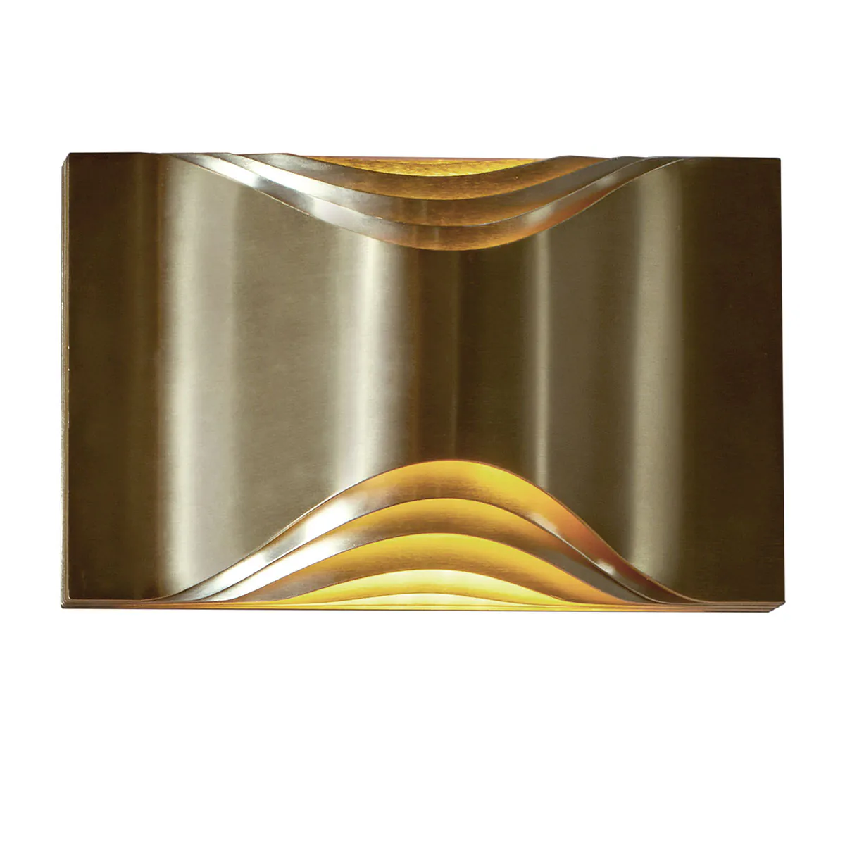 Respiro L Wandleuchte B: 29 cm in Gold – stilvolles Design des Herstellers DCW Editions für den Flur