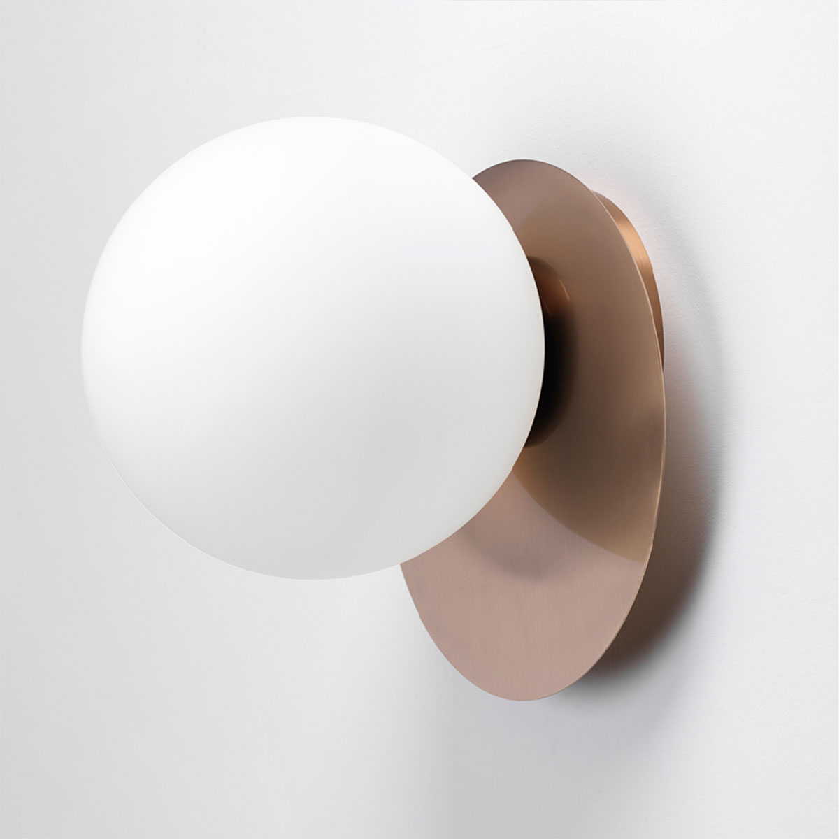 Pearl Wandleuchte, B: 24 cm, T: 25,5 cm, Gold Rose