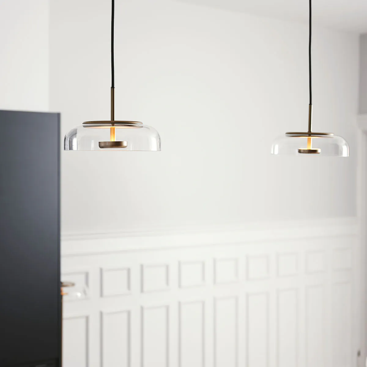 Blossi 1 Pendelleuchte, Ø: 23 cm, Gold