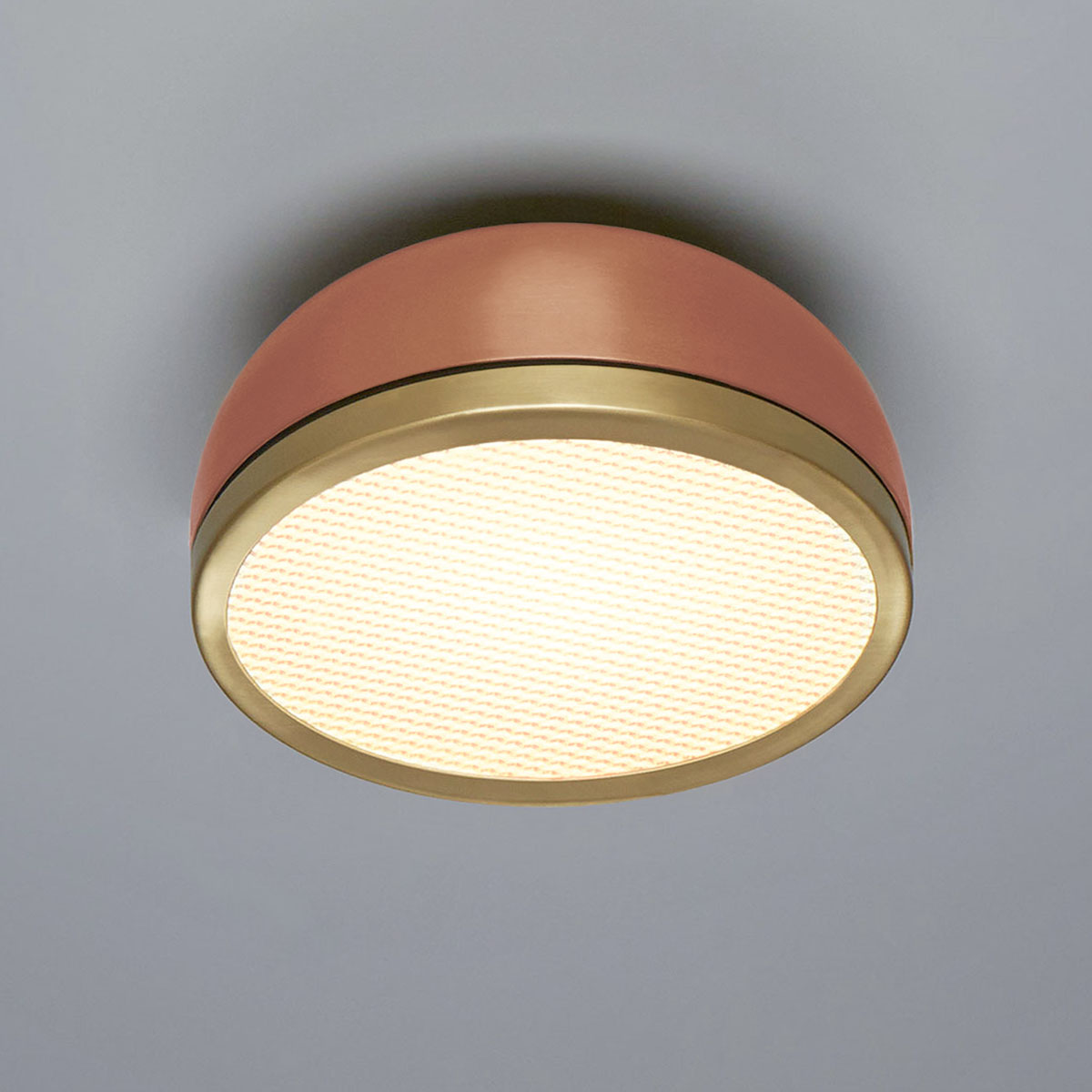 Molly 556.73 Wand - Deckenleuchte Ø: 38 cm, Kupfer, Messing