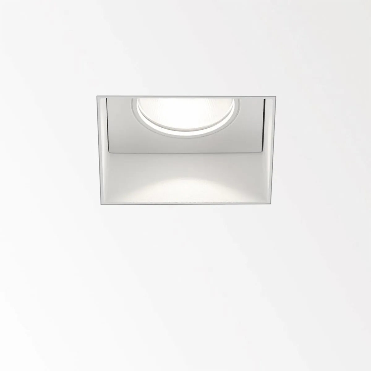 CARREE TRIMLESS LED IP IP44 Einbaustrahler, L: 7,7 cm, B: 7,7 cm, Warmweiß 3000K