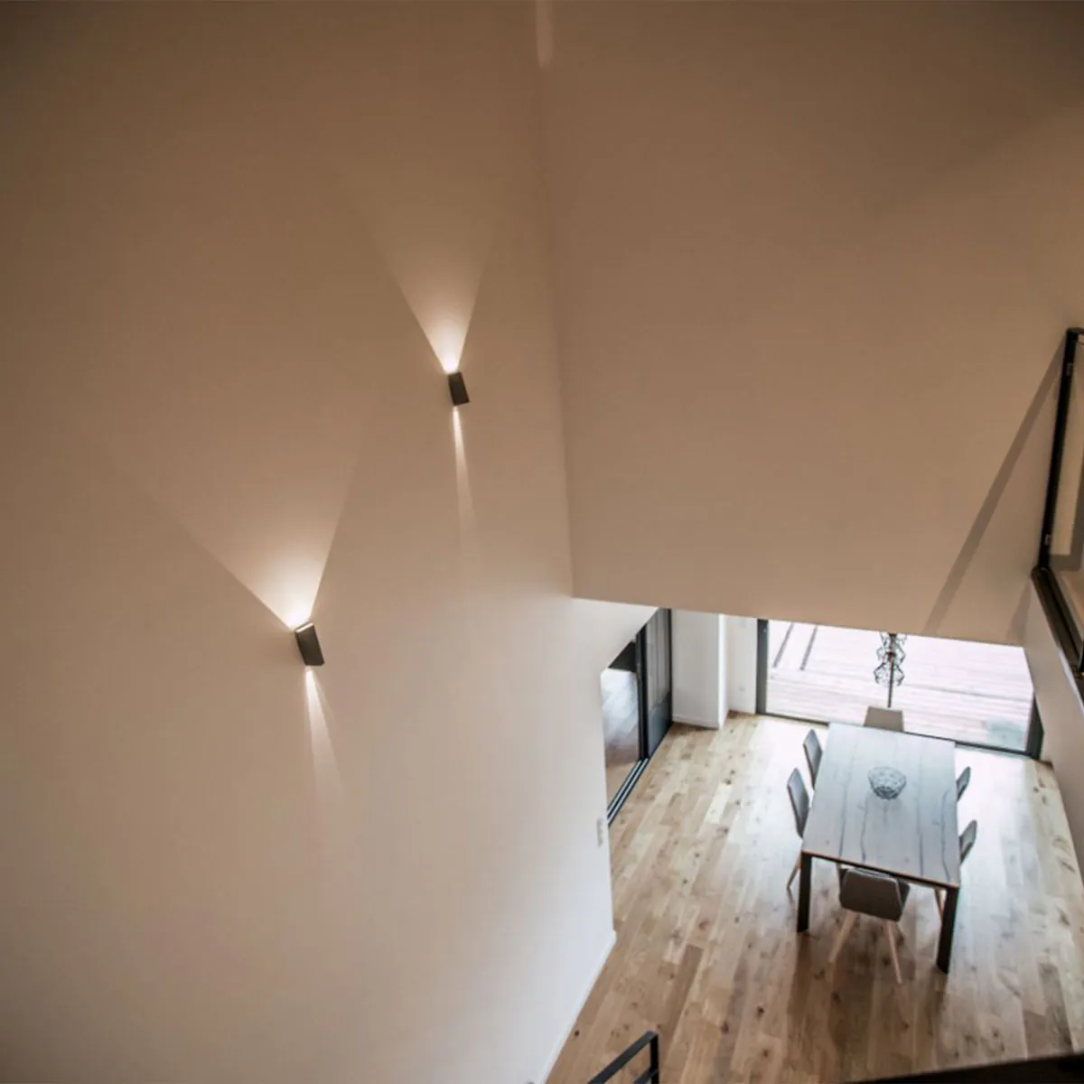 TOPIX WW Wandleuchte, B: 6,5 cm, H: 13,5 cm, Weiß TOPIX WW Wandleuchte, B: 6,5 cm, H: 13,5 cm, Alu Grau