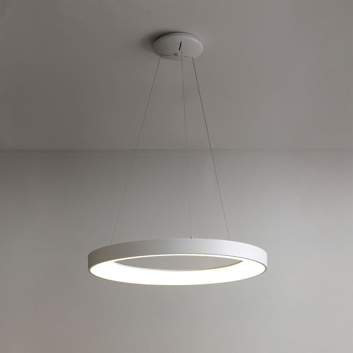 Inner-R Pendelleuchte, Weiß, Ø: 80 cm