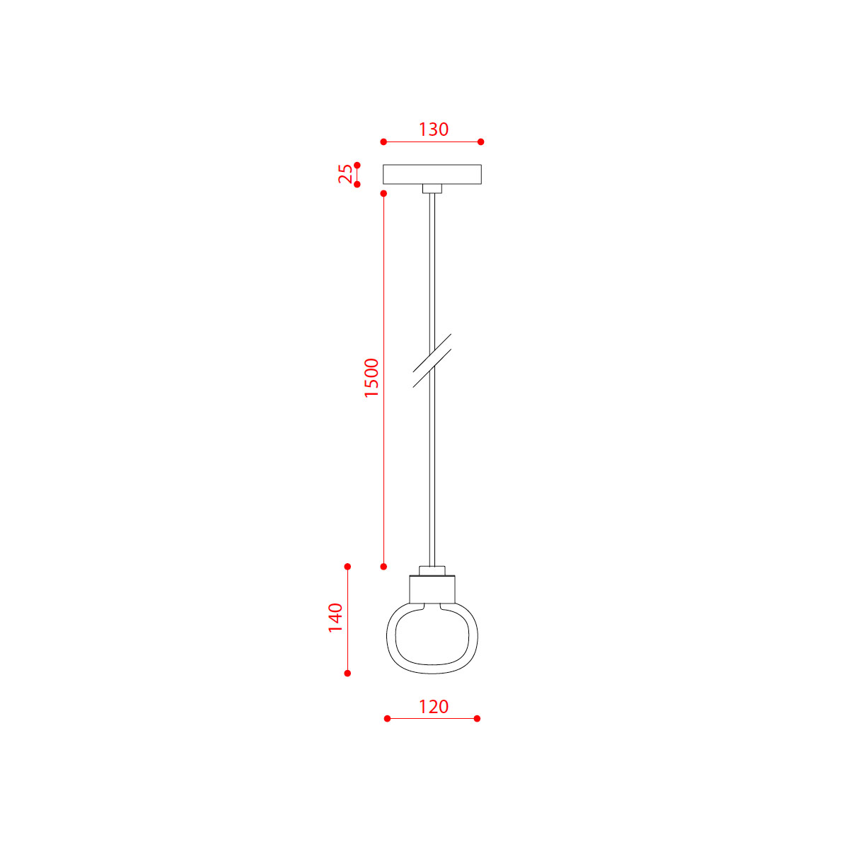 Nabila 552.21 Pendelleuchte Ø: 12 cm, Schwarz Matt / Schwarz Chrom & Rauchglas