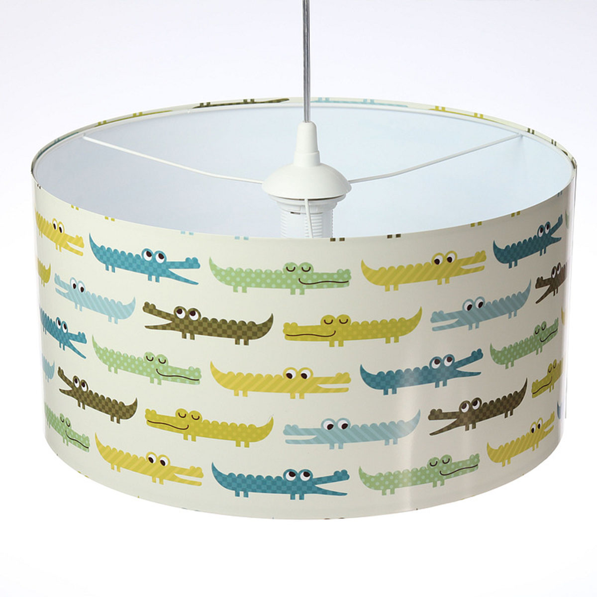 Kinderzimmer Hängeleuchte Krokodil, Ø: 30 cm