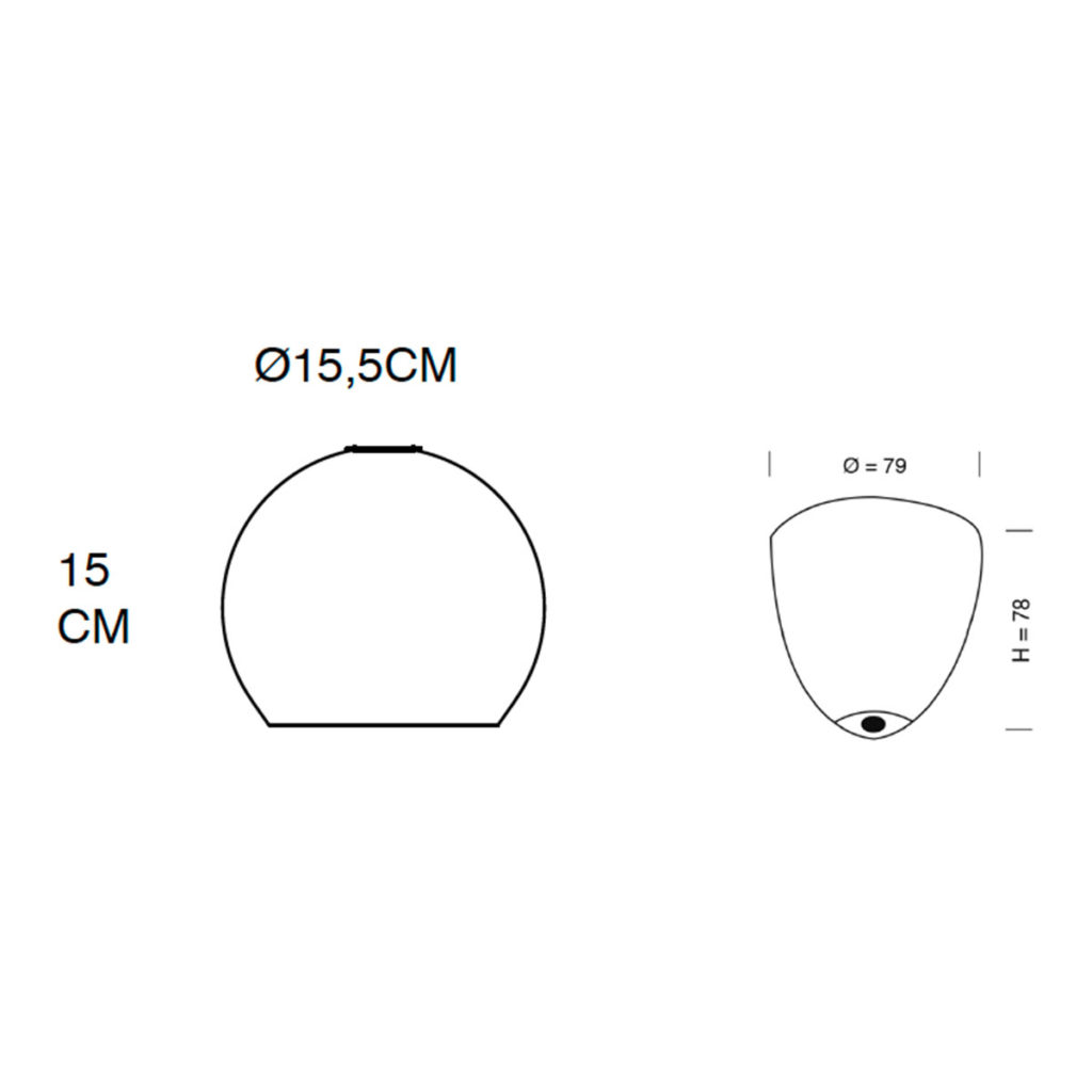 Rowan Pendelleuchte S Ø 15,5 cm, Clear, Gold Rowan Pendelleuchte S Ø 15,5 cm, Ivy Green, Gold