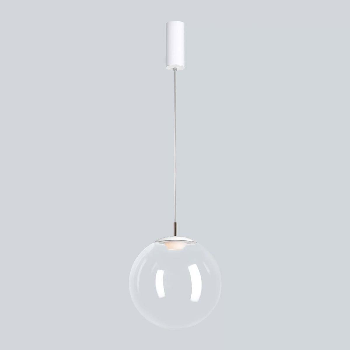 Mawa Design glaskugelleuchte led ku3 Pendelleuchte, Ø: 30 cm Weiß matt Klarglas Extra-Warmweiß 2700K DALI Mawa Design glaskugelleuchte led ku3 Pendelleuchte, Ø: 30 cm Weiß matt Klarglas Warmweiß 3000K Phase Cut