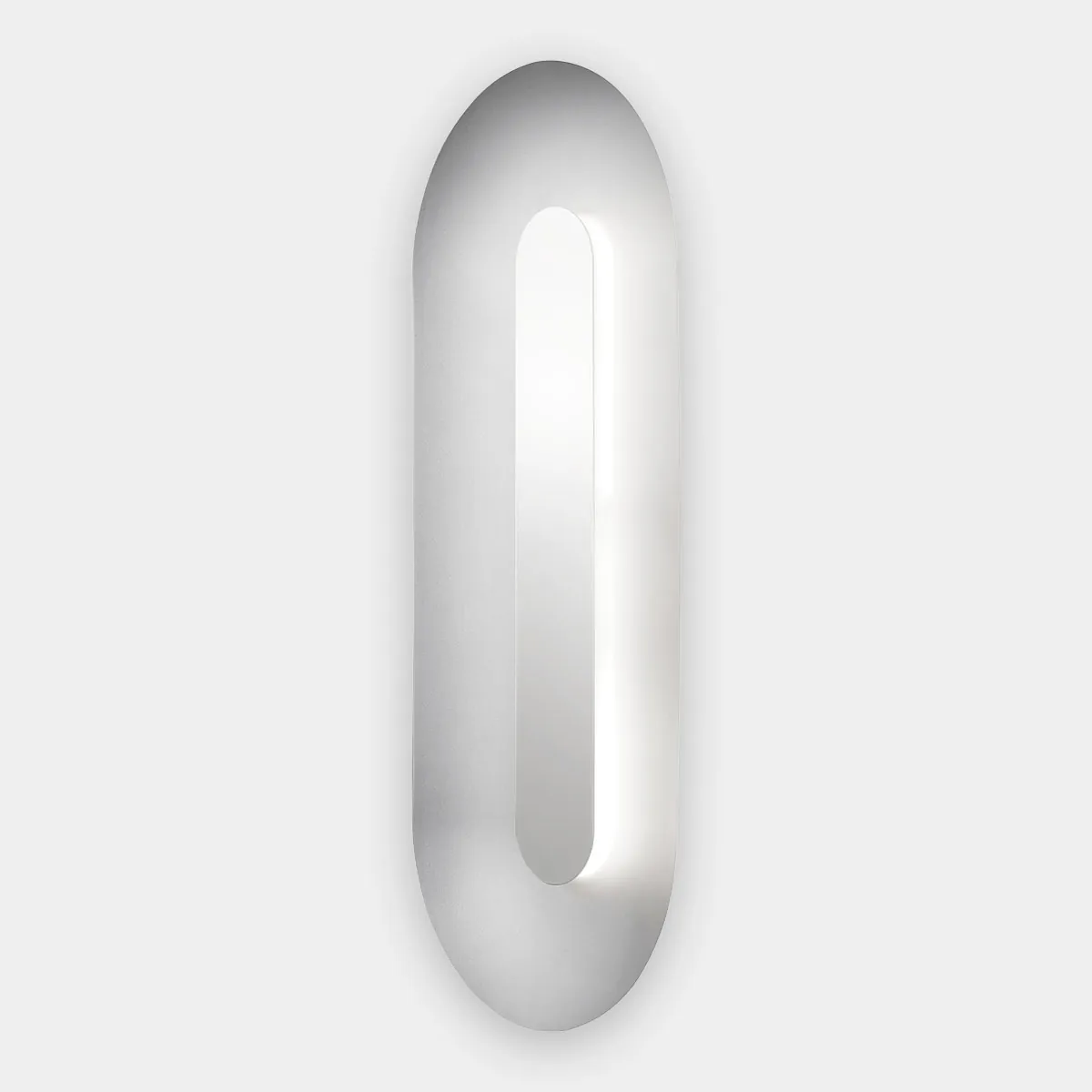 Sasi Large Wandleuchte, H: 65 cm, Silber