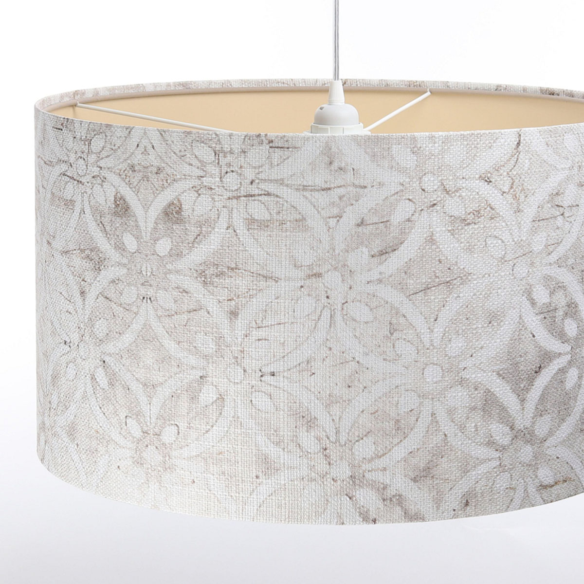Pendelleuchte Portland Sofer, Beige,  Ø: 40 cm