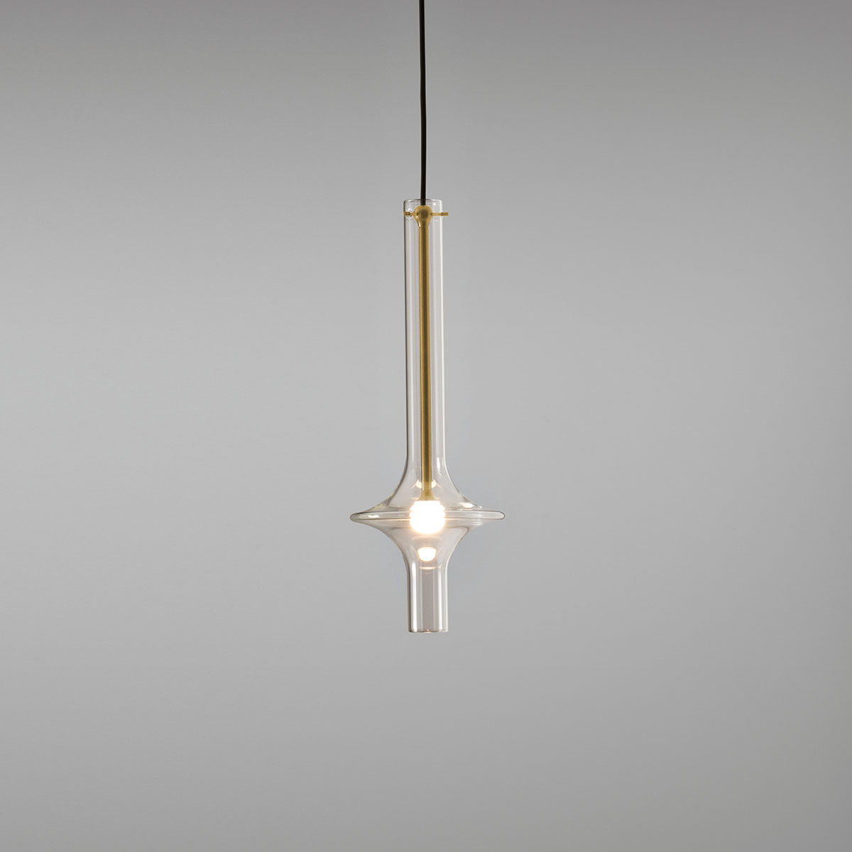 Penta Light Wonder 1504-20 Pendelleuchte Designerleuchte – Glaskugel in Gold, mundgeblasen, moderne Formsprache, angenehmer Lichtschein, macht sich hervorragend im Flur, ideal über Esstisch, Küche oder Wohnzimmer