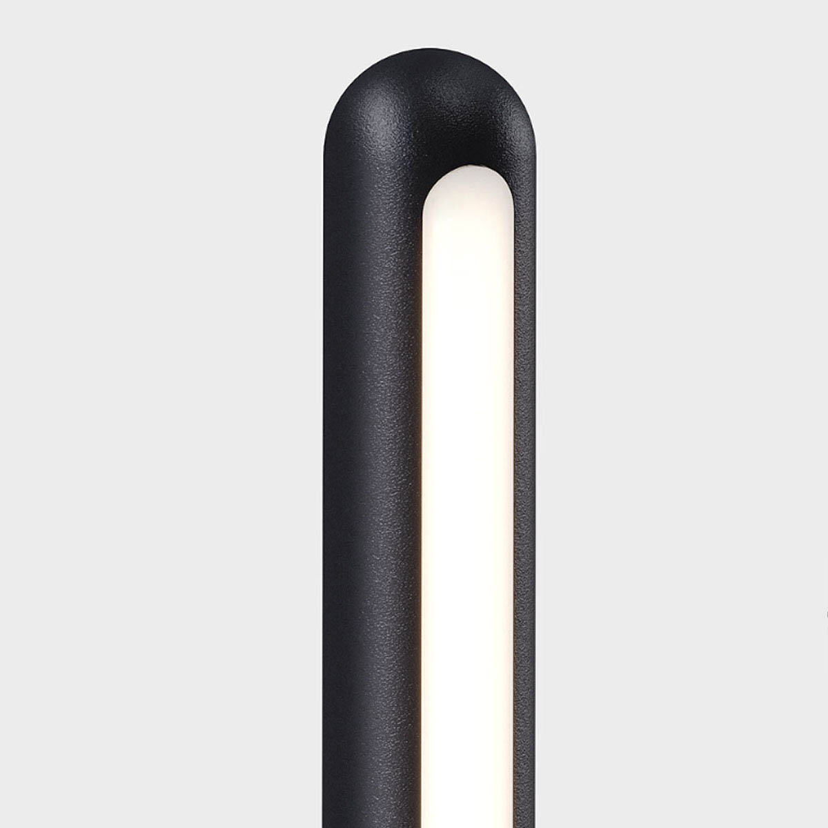 kal Erdspießleuchte, Connect, H: 60 cm Detail längliche stabförmige außen Erdspießleuchte schwarz mit Stecker