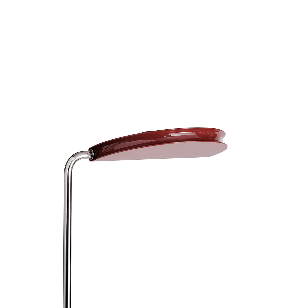 DCW Editions Mezzaluna Floor Stehleuchte Rot Modern – Detailansicht aus Rot, energieeffizient für Leseecke