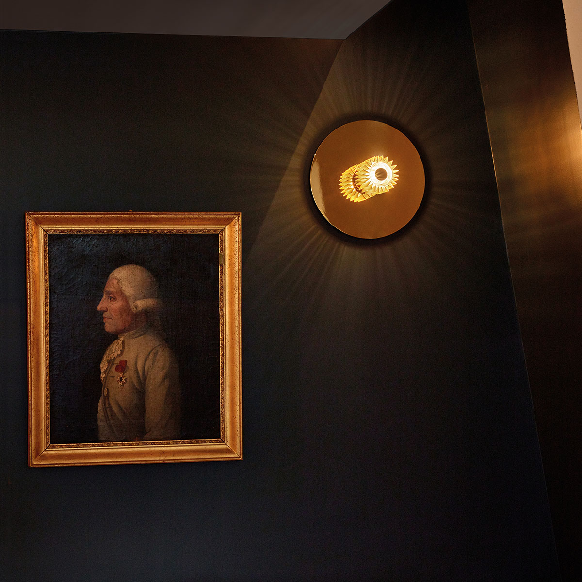 In The Sun 380 Wandleuchte Silber, Netz Silber Ø 38 cm – modernes Design von DCW Editions ideal im Schlafzimmer