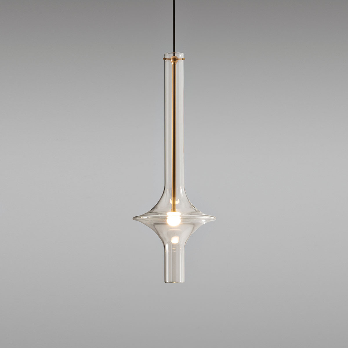 Wonder 1504-21 Pendelleuchte, Gold, Medium, Transparent Wonder 1504-21 Pendelleuchte, Gold, Medium, Transparent