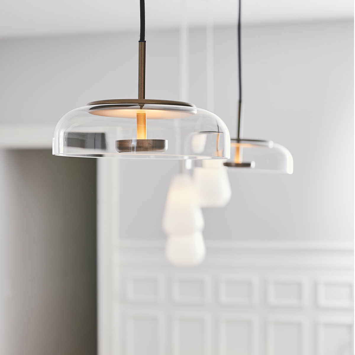 Blossi 1 Pendelleuchte, Ø: 23 cm, Gold Blossi 1 Pendelleuchte, Ø: 23 cm, Gold