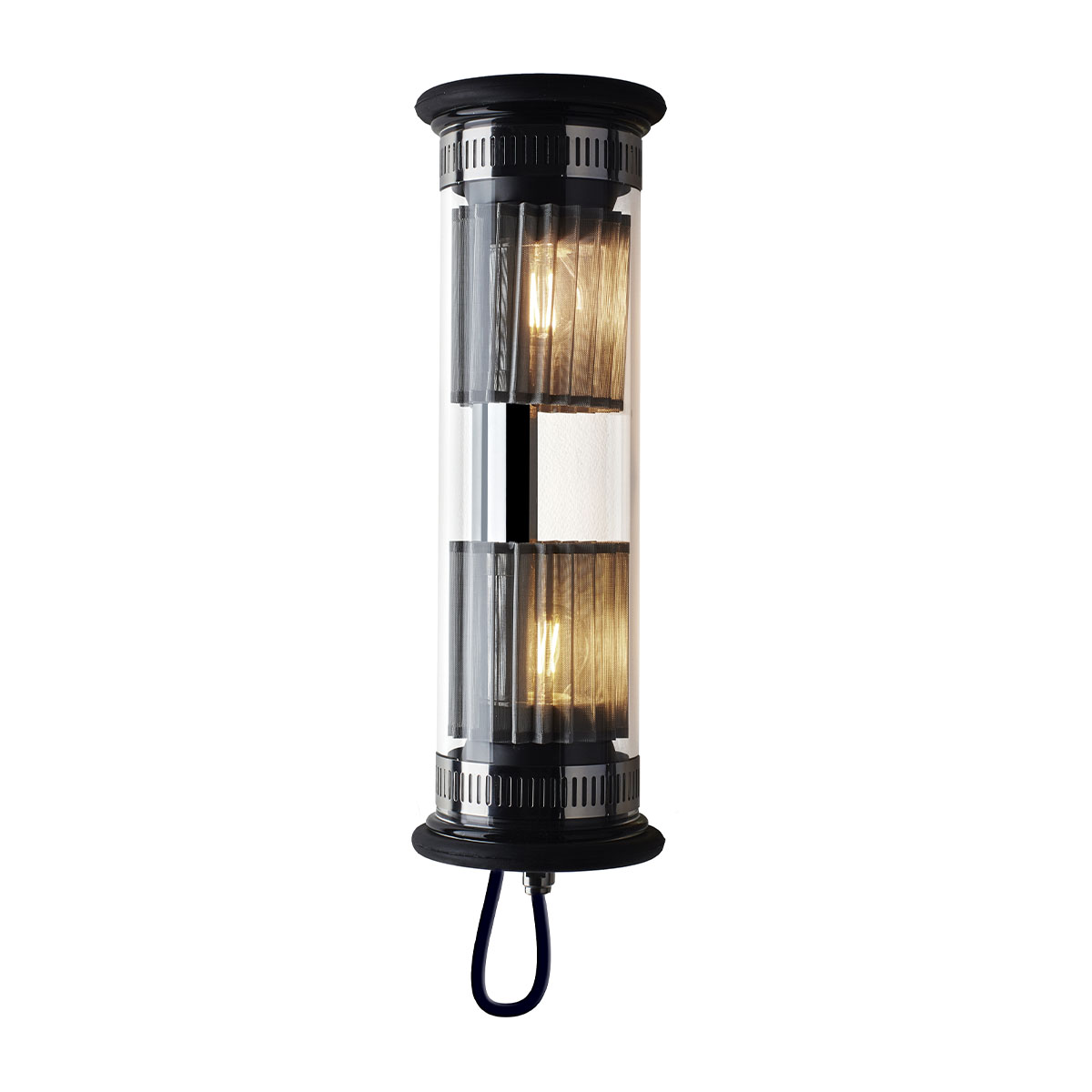 In The Tube Pendant Vertical 100-350 Pendelleuchte, Silber, L: 37 cm