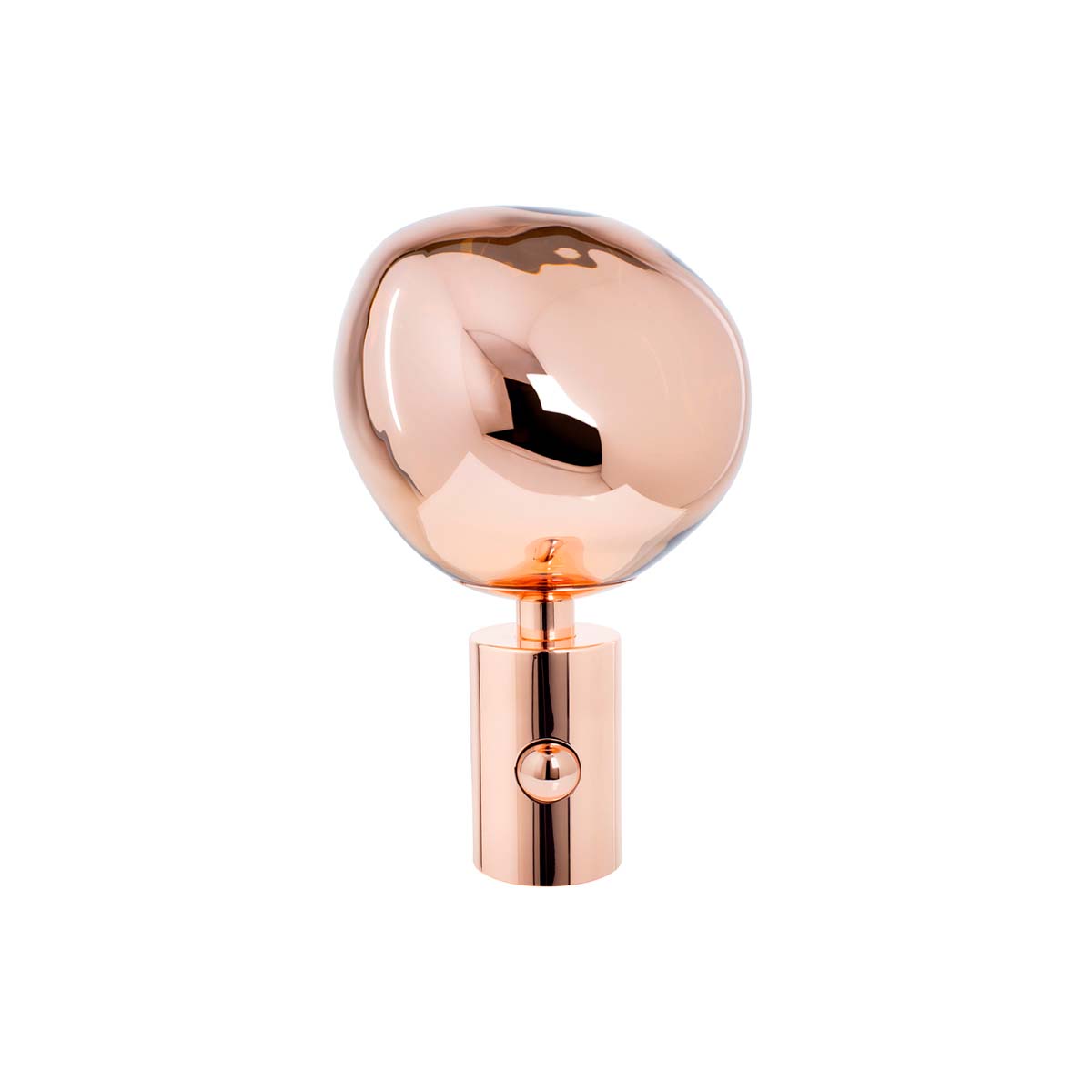 Tom Dixon Melt Tischleuchte, Ø: 28 cm, H: 43,1 cm, Kupfer
