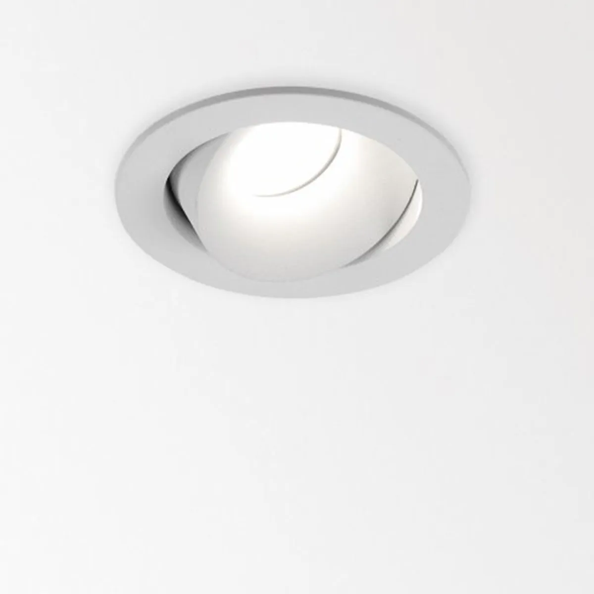 MINI REO II OK X 93037 IP65 Einbaustrahler, Ø: 7,7 cm, Weiß, Warmweiß 3000K