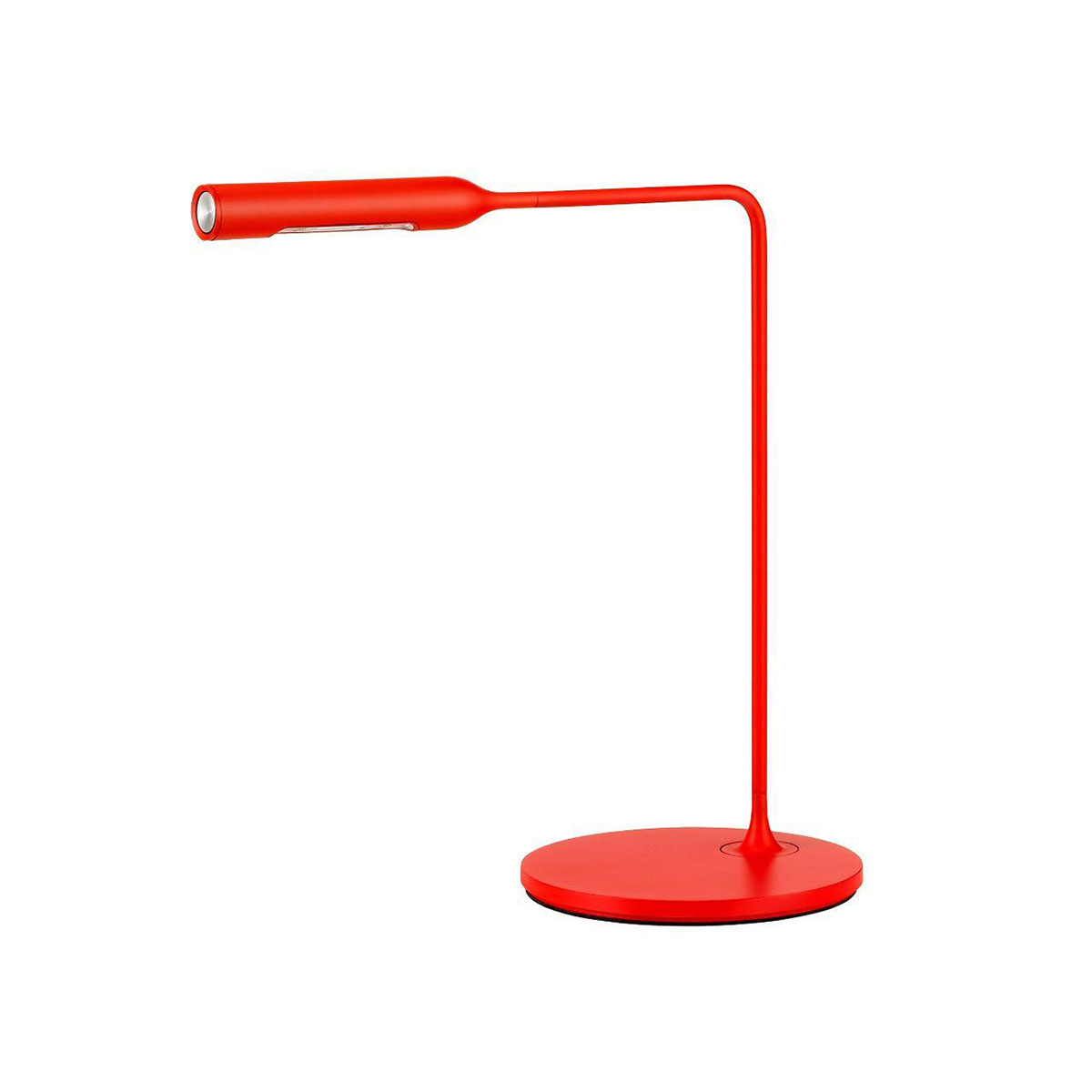 Flo Bedside Tischleuchte, H: 36 cm, Rot matt, Extra-Warmweiß 2700K