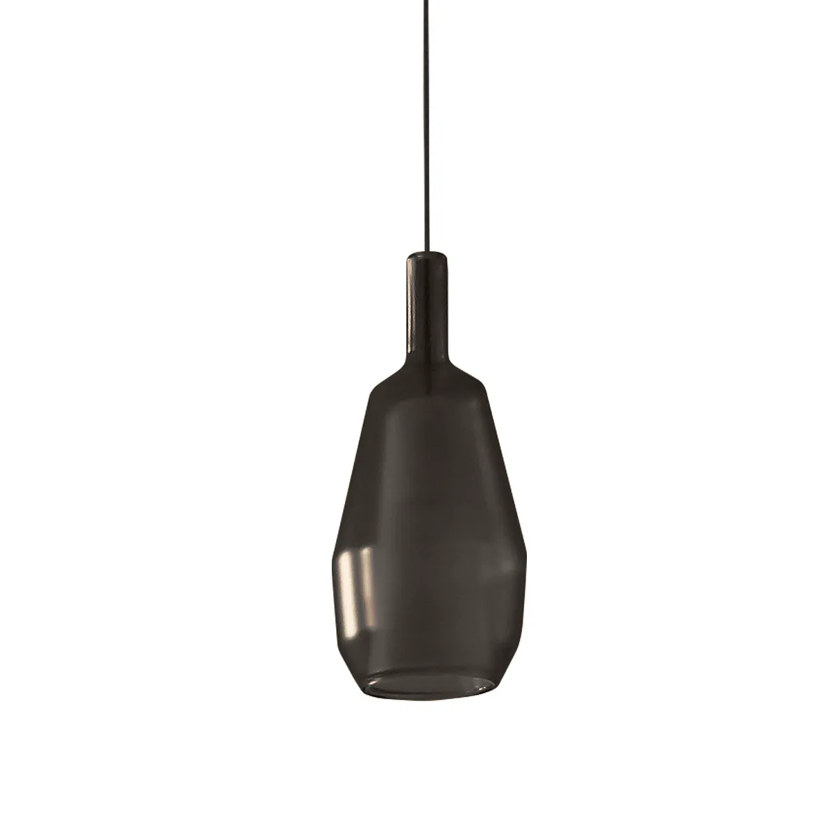 MoM 1602-23 Slim Pendelleuchte Ø: 14 cm, Schwarz