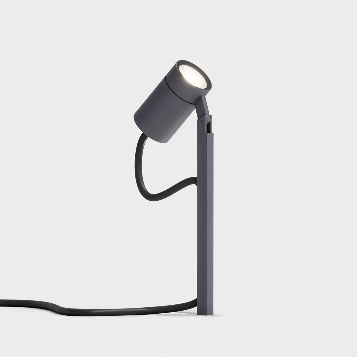 IP44.de piek 100 spot Erdspießleuchte, Connect Anthrazit H: 100 cm