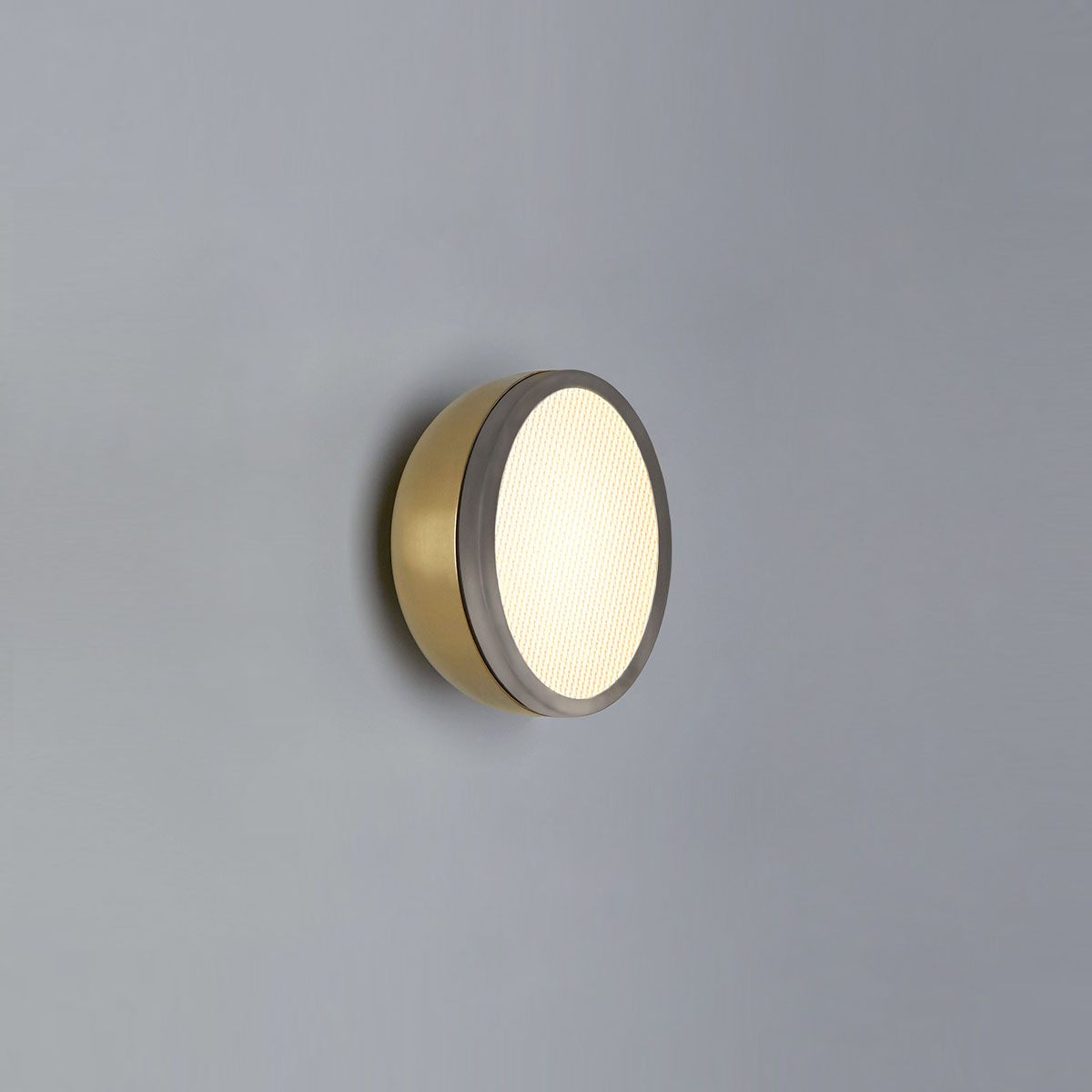 Molly 556.71 Wand - Deckenleuchte Ø: 15 cm, Messing, Zinn