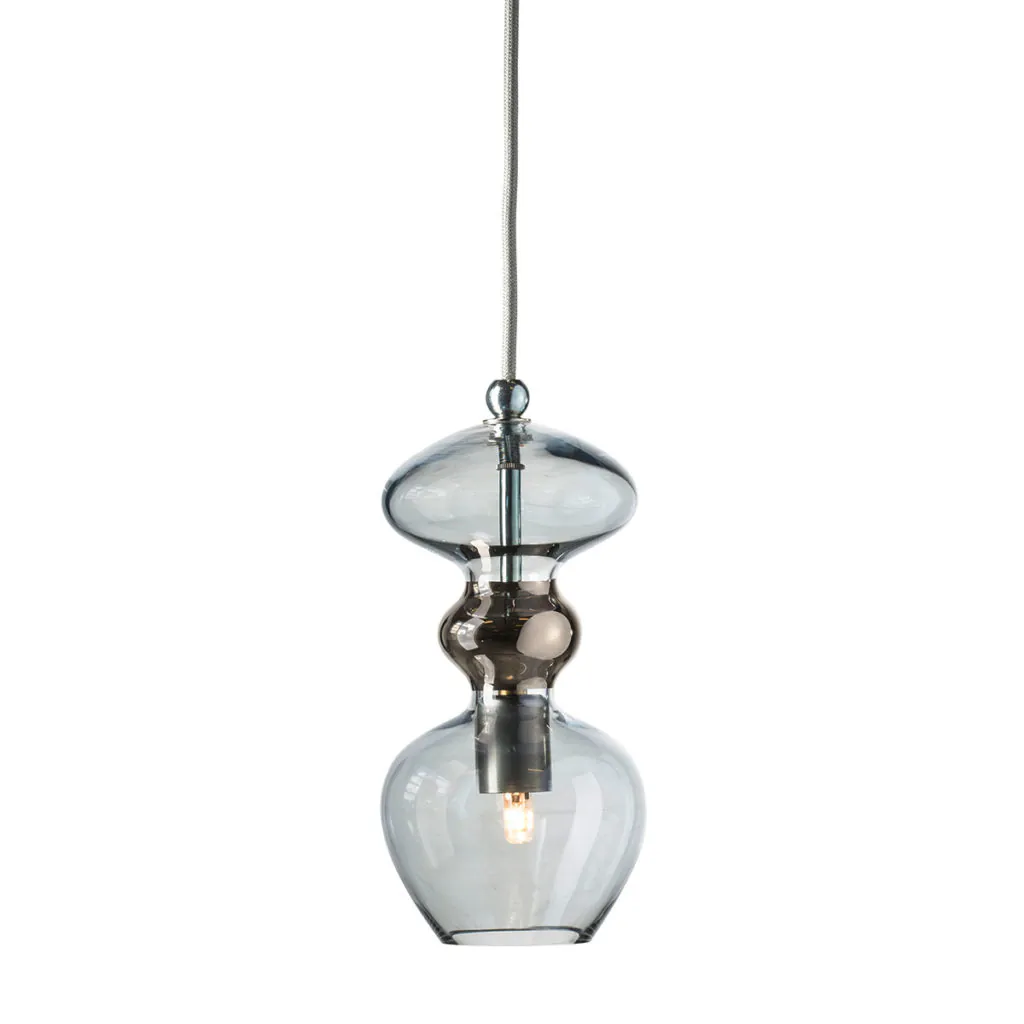 Futura Pendelleuchte S Ø 11 cm, Topaz Blue