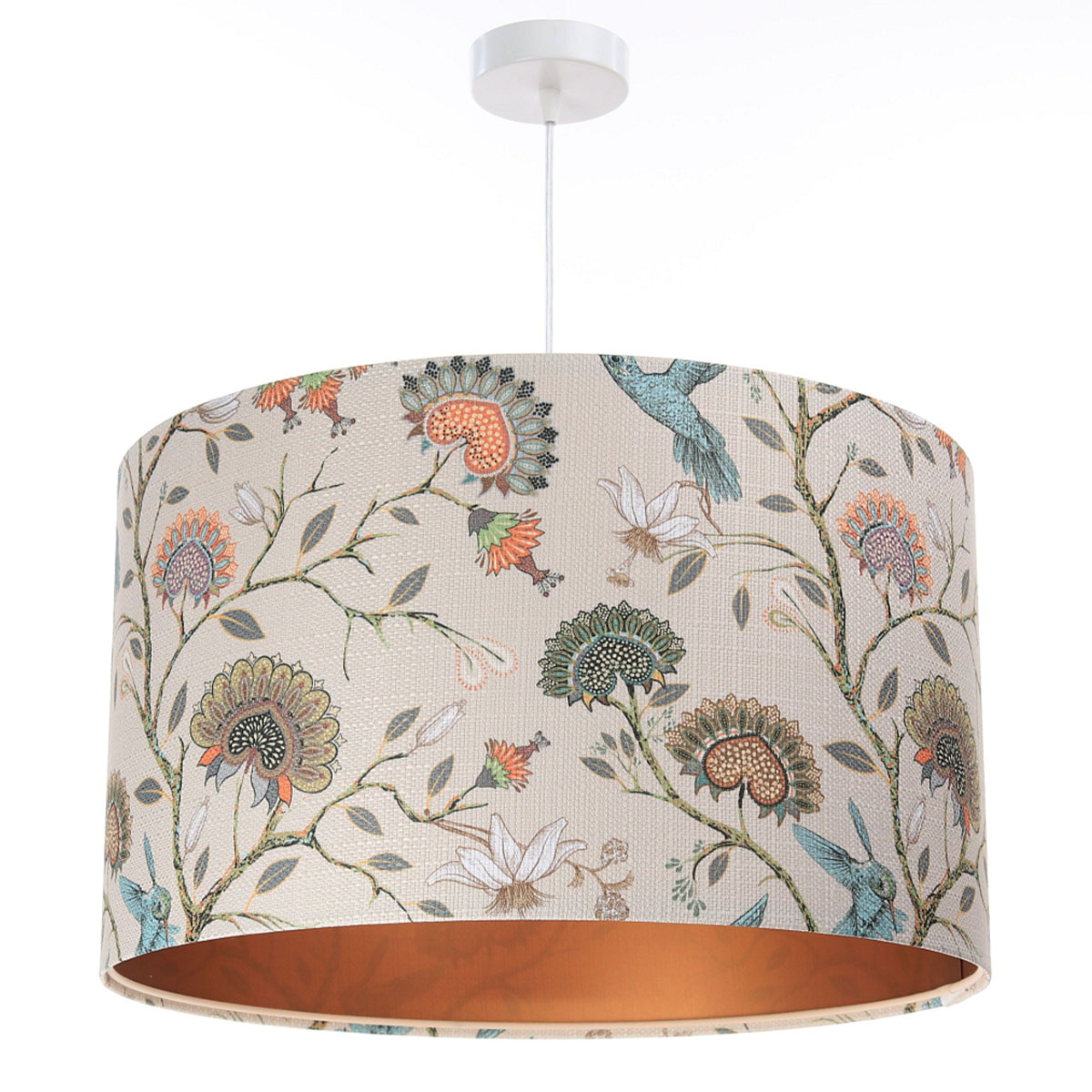 Pendelleuchte Portland Koliber, Kupfer,  Ø: 60 cm